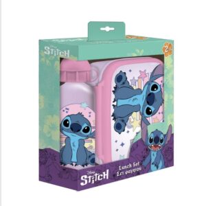 ΣΕΤ stitch Παγουρίνο με φαγητοδοχείο