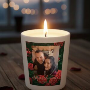 Κερί αρωματικό με φωτογραφία